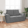 Sofa Bed 60cm Ciemnoszary Aksamit