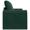Sofa Bed 60cm Ciemna zieleń Aksamit