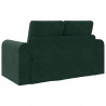 Sofa Bed 60cm Ciemna zieleń Aksamit