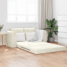 Sofa Bed 60cm Kremowy Aksamit