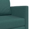 Sofa Bed 110cm Ciemna zieleń tkanina
