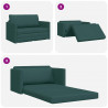 Sofa Bed 110cm Ciemna zieleń tkanina
