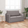 Sofa Bed 110cm Ciemnoszary tkanina