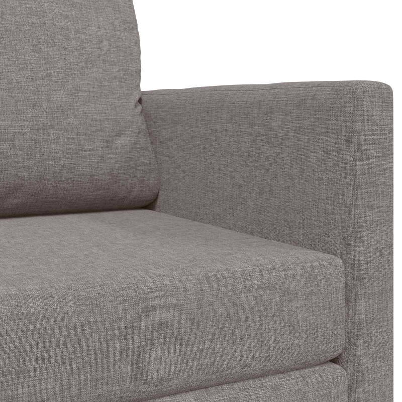 Sofa Bed 110cm Ciemnoszary tkanina