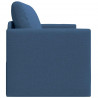 Sofa Bed 110cm Niebieski tkanina