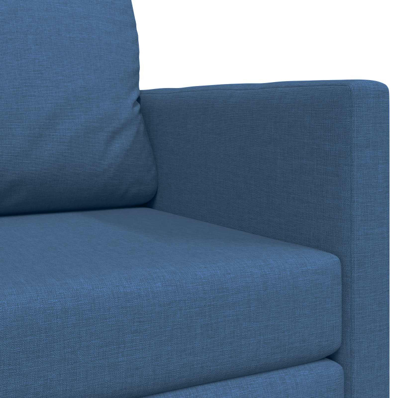 Sofa Bed 110cm Niebieski tkanina