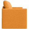 Sofa Bed 110cm Ciemny Żółty tkanina