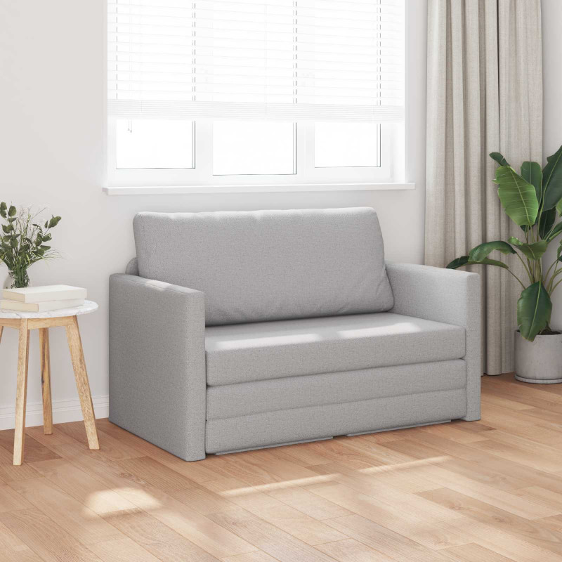Sofa Bed 110cm Szary chmur tkanina