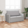 Sofa Bed 110cm Szary chmur tkanina