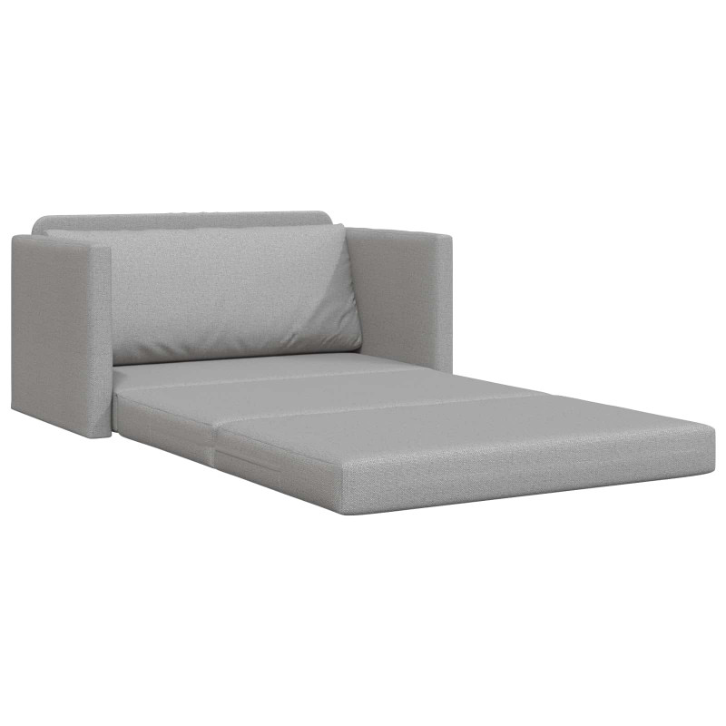 Sofa Bed 110cm Szary chmur tkanina