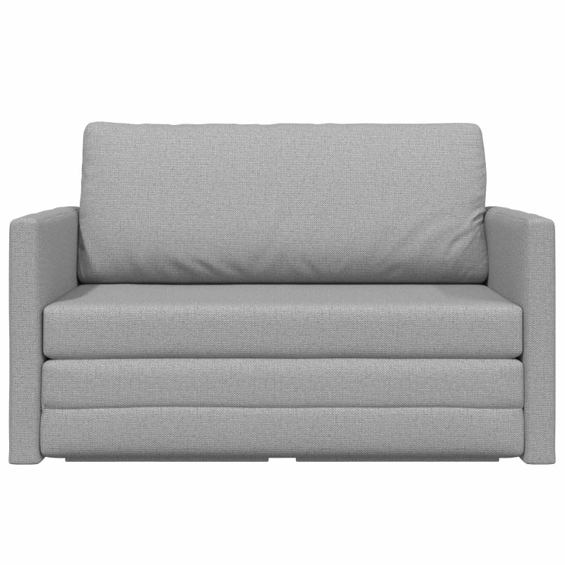Sofa Bed 110cm Szary chmur tkanina