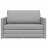 Sofa Bed 110cm Szary chmur tkanina