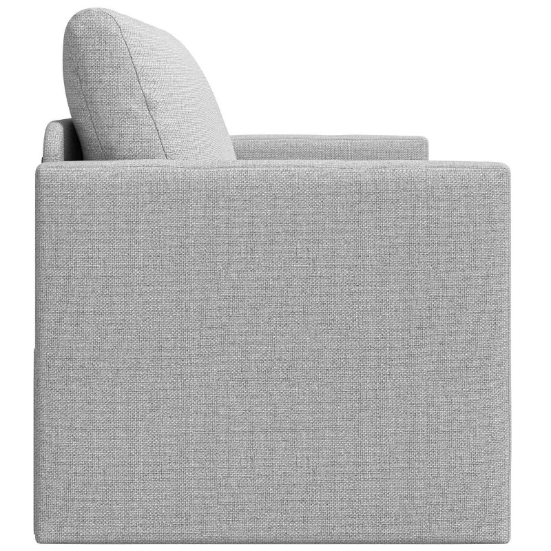 Sofa Bed 110cm Szary chmur tkanina