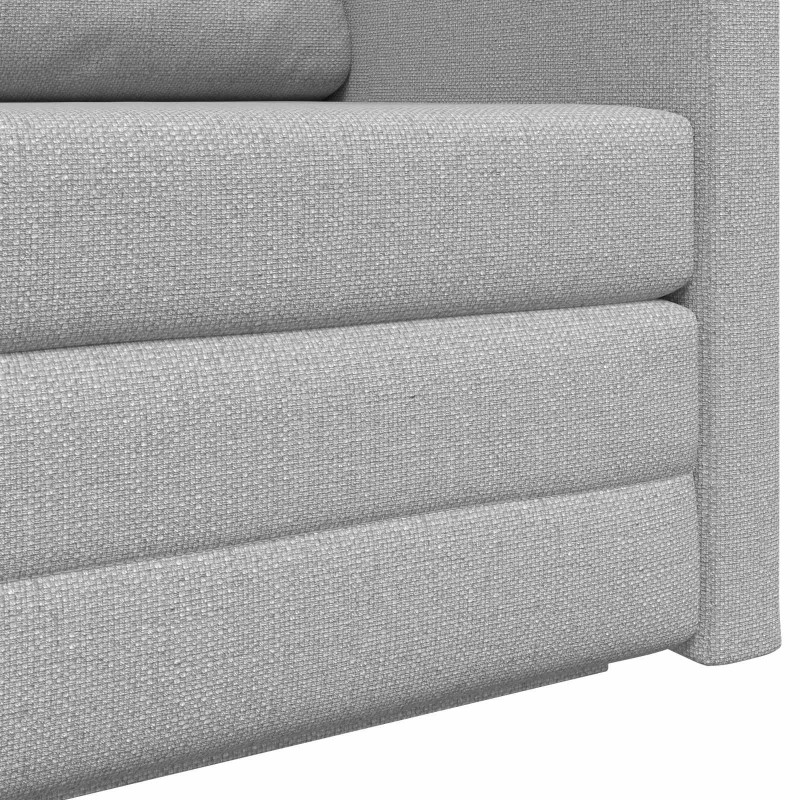 Sofa Bed 110cm Szary chmur tkanina