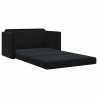 Sofa Bed 110cm Czarny Aksamit