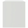Szafki pod telewizor, 2 szt., białe, 67x39x44 cm, stalowe