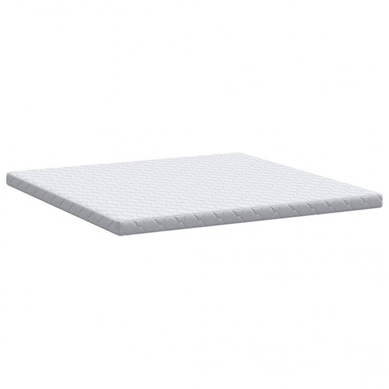 Materac Biały 180 x 200 cm Tkanina żakardowa