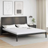 Materac Biały 200 x 200 cm Tkanina żakardowa