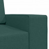Sofa Bed 200cm Ciemna zieleń tkanina