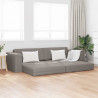 Sofa Bed 200cm Ciemnoszary tkanina