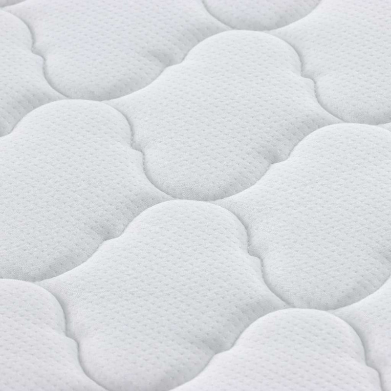 Czapka kokosowa Biały 90 x 200 cm Tkanina żakardowa