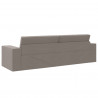 Sofa Bed 200cm Ciemnoszary tkanina