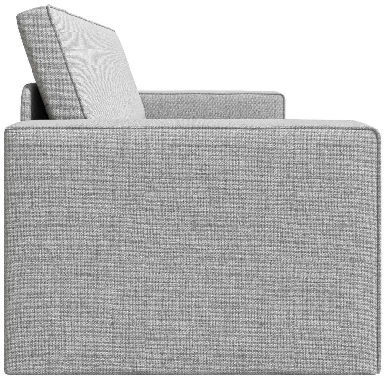 Sofa Bed 200cm Szary chmur tkanina