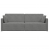 Sofa podłogowa z funkcją spania 200cm Ciemnoszary Aksamit