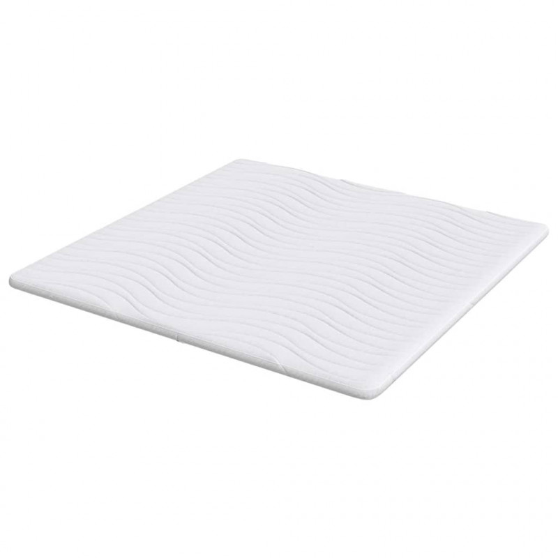 Nakładka na materac Biały 200 x 200 cm Dzianina