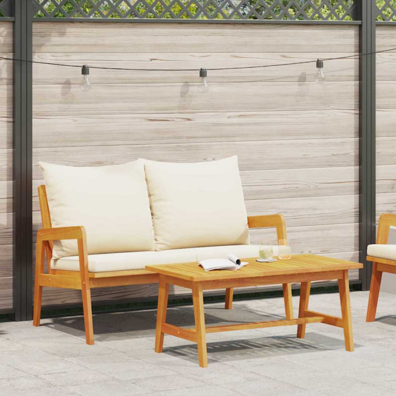 Zestaw bistro 2 pcs Olej Naturalny Lite Drewno Akacji