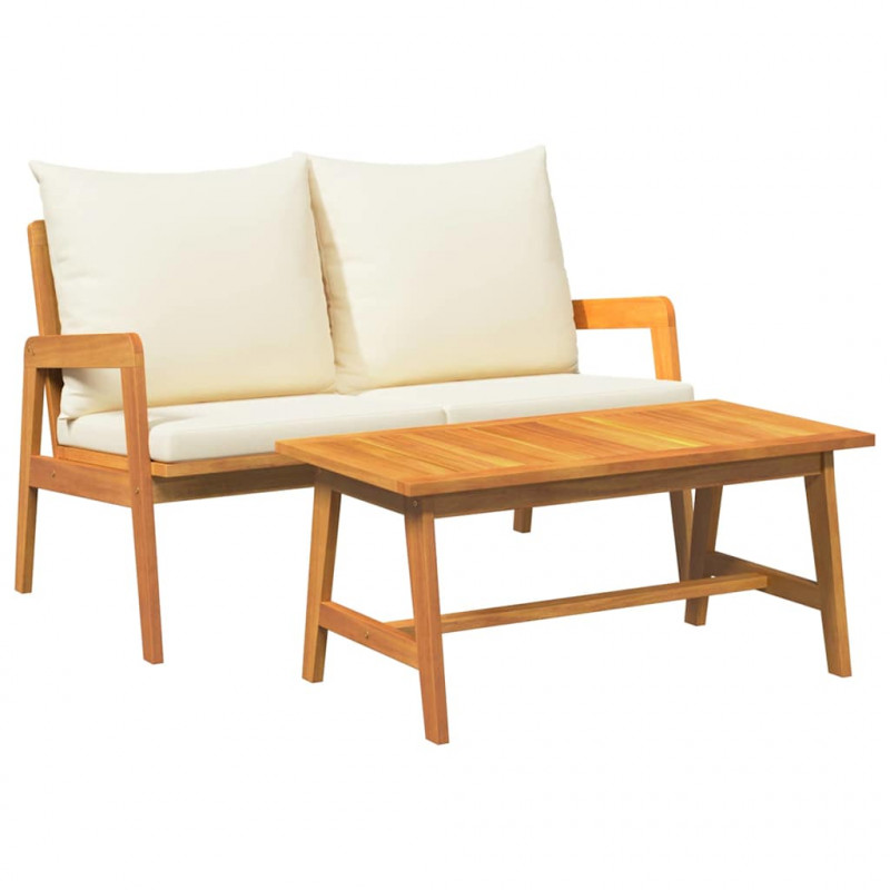 Zestaw bistro 2 pcs Olej Naturalny Lite Drewno Akacji
