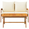 Zestaw bistro 2 pcs Olej Naturalny Lite Drewno Akacji