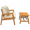 Zestaw bistro 2 pcs Olej Naturalny Lite Drewno Akacji
