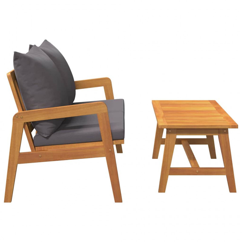Zestaw bistro 2 pcs Olej Naturalny Lite Drewno Akacji