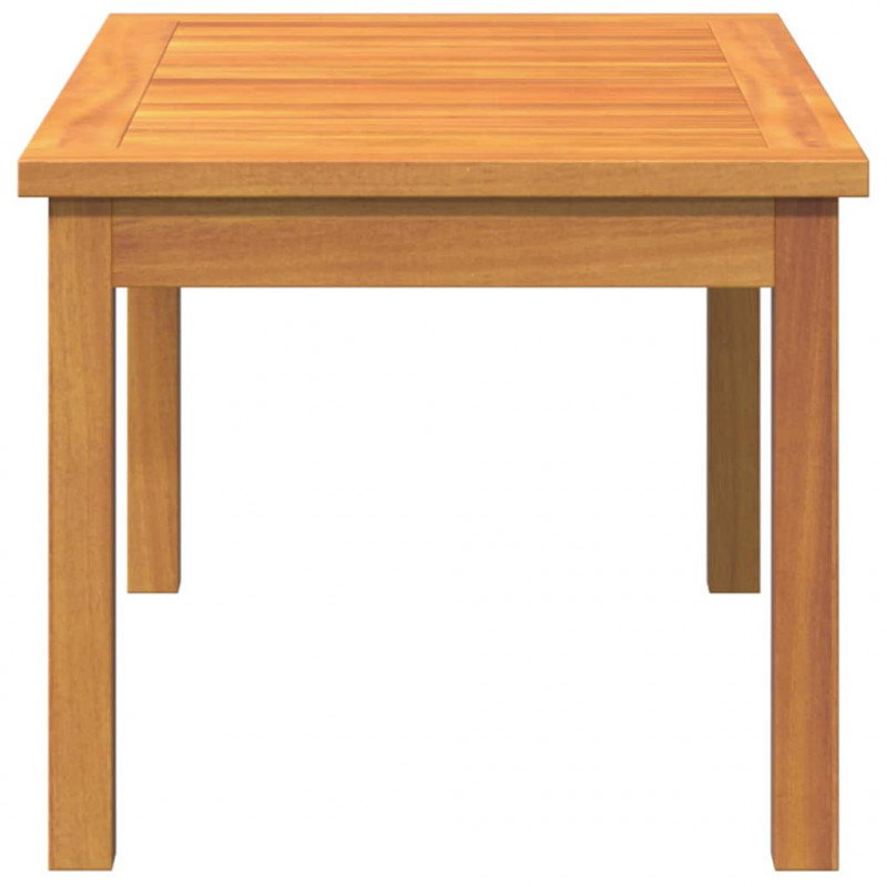 Stolik kawowy Olej Naturalny Lite Drewno Akacji