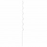 Wsparcie roślin 50 pcs Srebrny 110 x 0.6 x 0.6 cm Stal