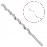 Wsparcie roślin 50 pcs Srebrny 110 x 0.6 x 0.6 cm Stal