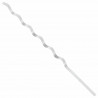 Wsparcie roślin 5 pcs Srebrny 110 x 0.6 x 0.6 cm Stal