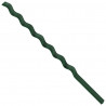 Wsparcie roślin 50 pcs Zielony 110 x 0.6 x 0.6 cm Stal