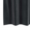 Zasłony zaciemniające 2 pcs Ciemnoszary 140 x 225 cm Aksamit