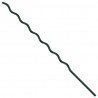 Wsparcie roślin 5 pcs Zielony 110 x 0.6 x 0.6 cm Stal