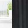 Zasłony zaciemniające 2 pcs Ciemnoszary 140 x 260 cm Aksamit