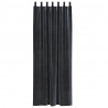Zasłony zaciemniające 2 pcs Ciemnoszary 140 x 260 cm Aksamit