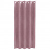 Zasłony zaciemniające 2 pcs Ciemny Róż 140 x 175 cm Aksamit