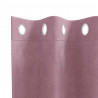 Zasłony zaciemniające 2 pcs Ciemny Róż 140 x 245 cm Aksamit