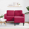 Sofa 2-osobowa z szezlongiem w kształcie litery L