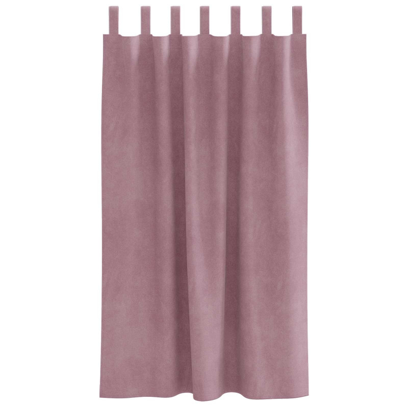 Zasłony zaciemniające 2 pcs Ciemny Róż 140 x 175 cm Aksamit