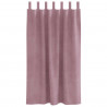 Zasłony zaciemniające 2 pcs Ciemny Róż 140 x 175 cm Aksamit