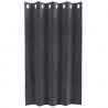 Zasłony zaciemniające 2 pcs Jasnoszary 140 x 140 cm Aksamit