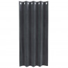 Zasłony zaciemniające 2 pcs Jasnoszary 140 x 175 cm Aksamit